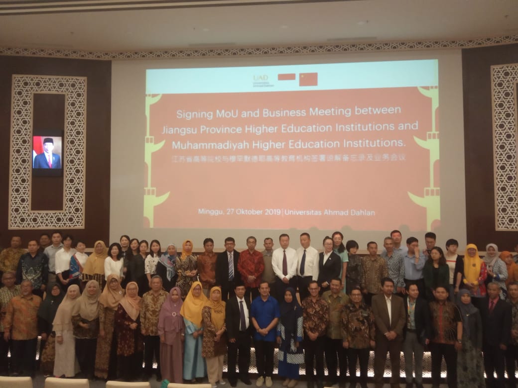 Kerjasama dengan Sejumlah Universitas di Tiongkok