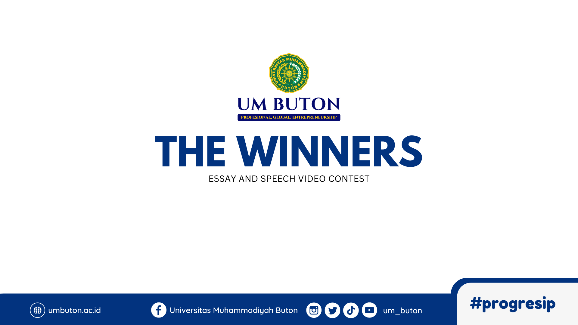 The Winners of the International Student Competition in Asia: Essay & Speech Video Contest